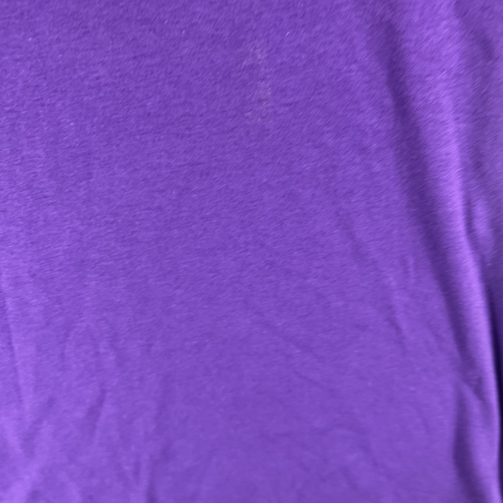 Jones New York Sport Women's Purple Long Sleeve Cotton T-Shirt Top Size L New - Picture 2 of 7